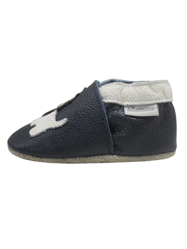 Yalion Leder-Krabbelschuhe 