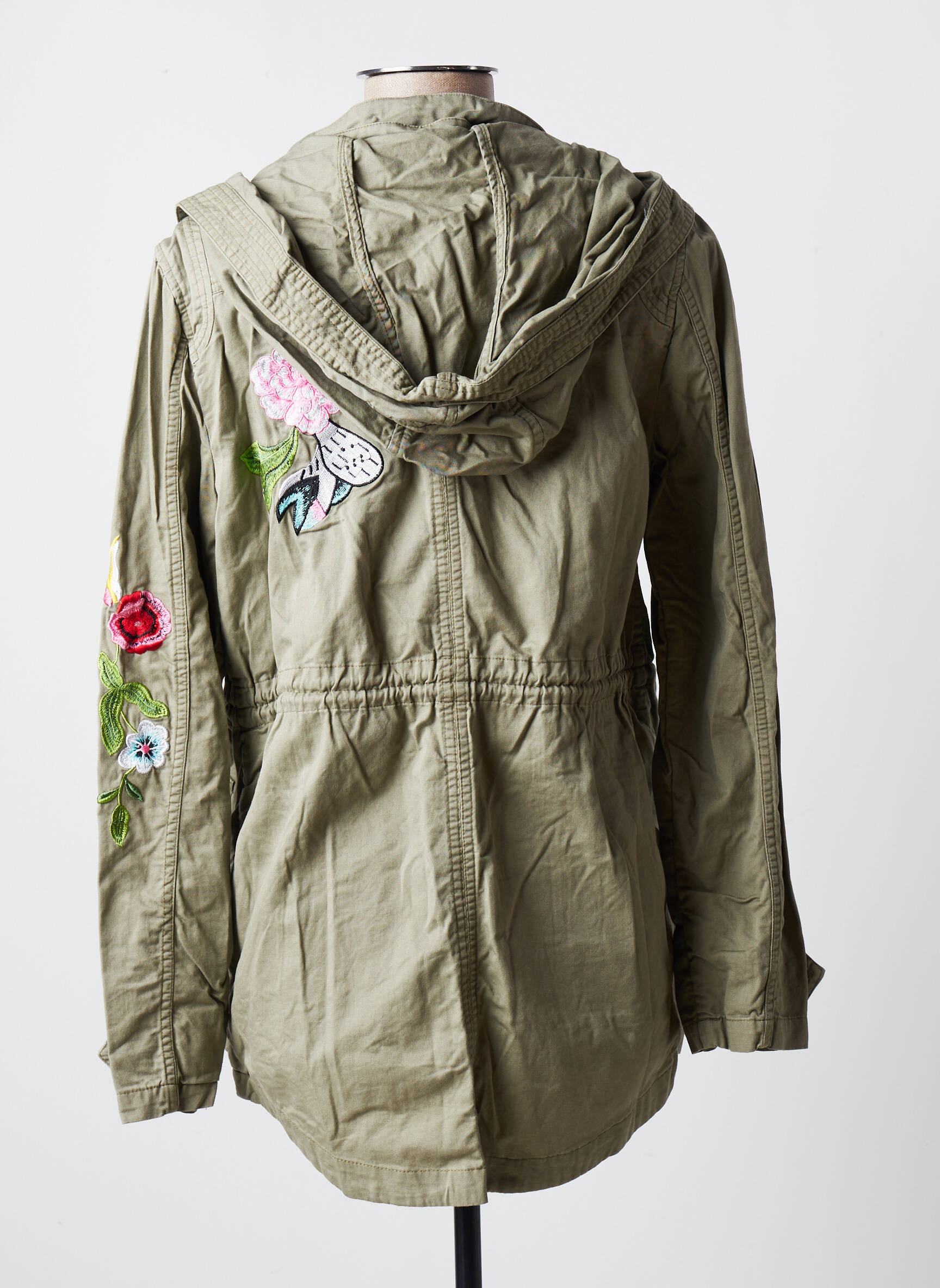 Bsb Parkas Femme couleur vert