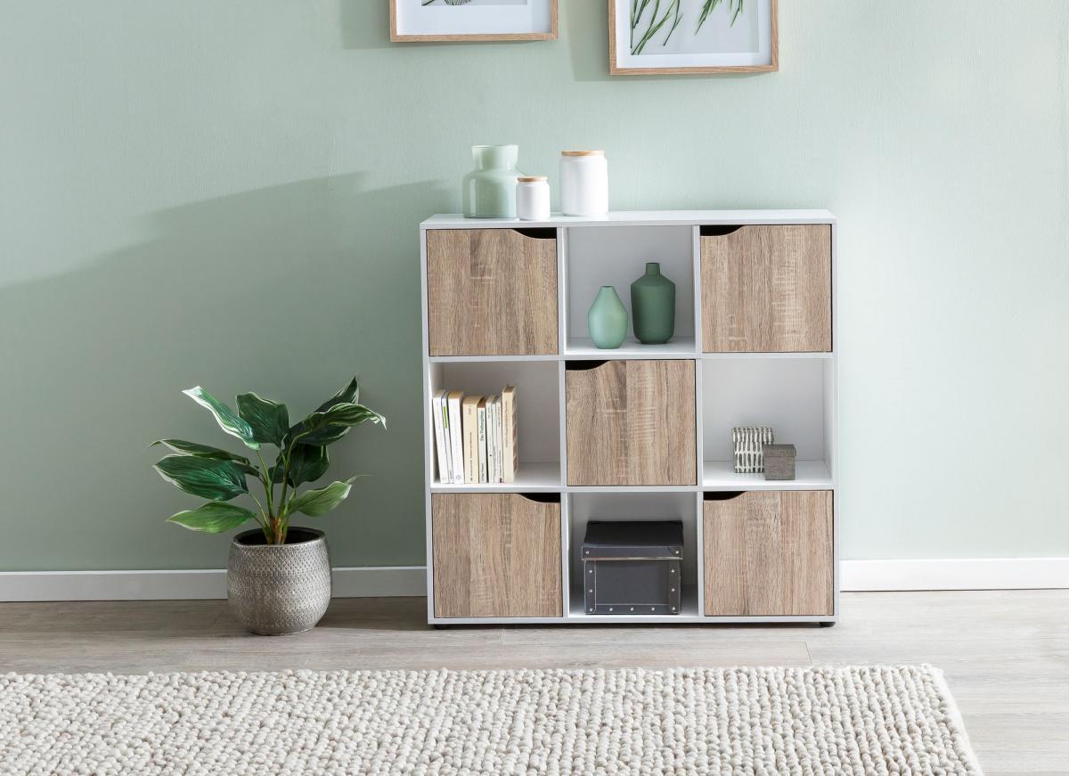 Wohnling Sideboard SAMO 89 x 91 x 29 cm