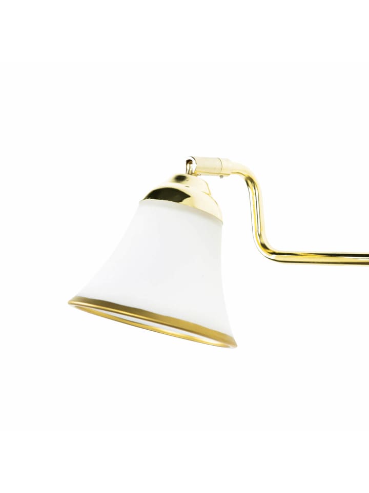 Licht-Erlebnisse Wandlampe in Gold Weiß günstig kaufen onesize