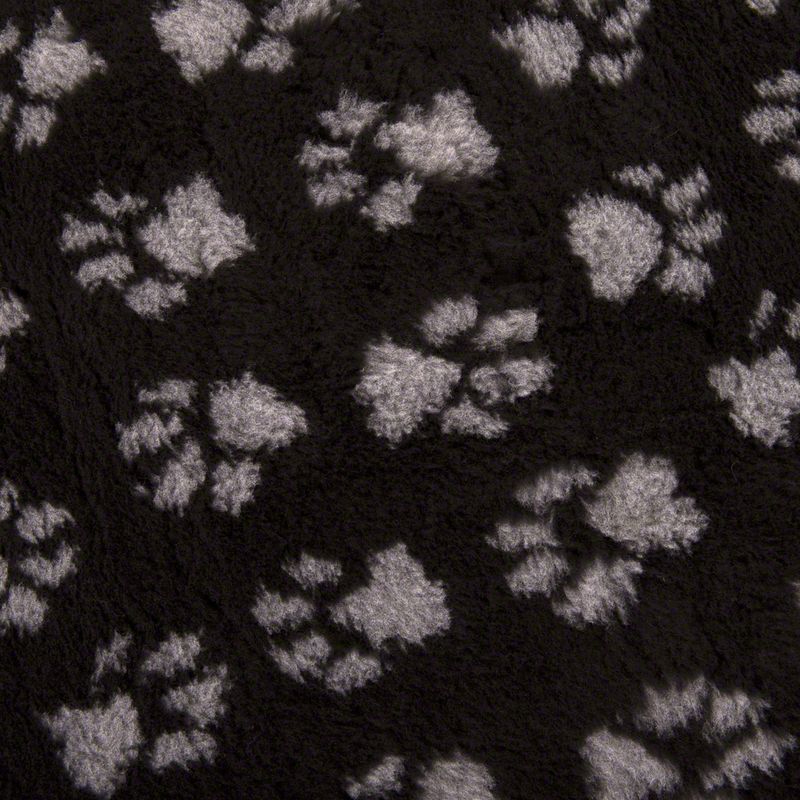 Vetbed Isobed SL Haustierdecke Paw, schwarz/grau