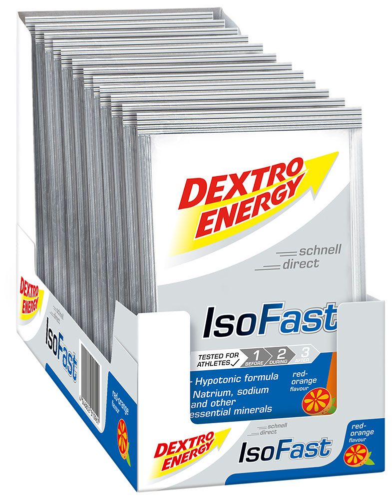 Dextro Energy Iso Fast Drink 12er Box kaufen | Bike-Discount
