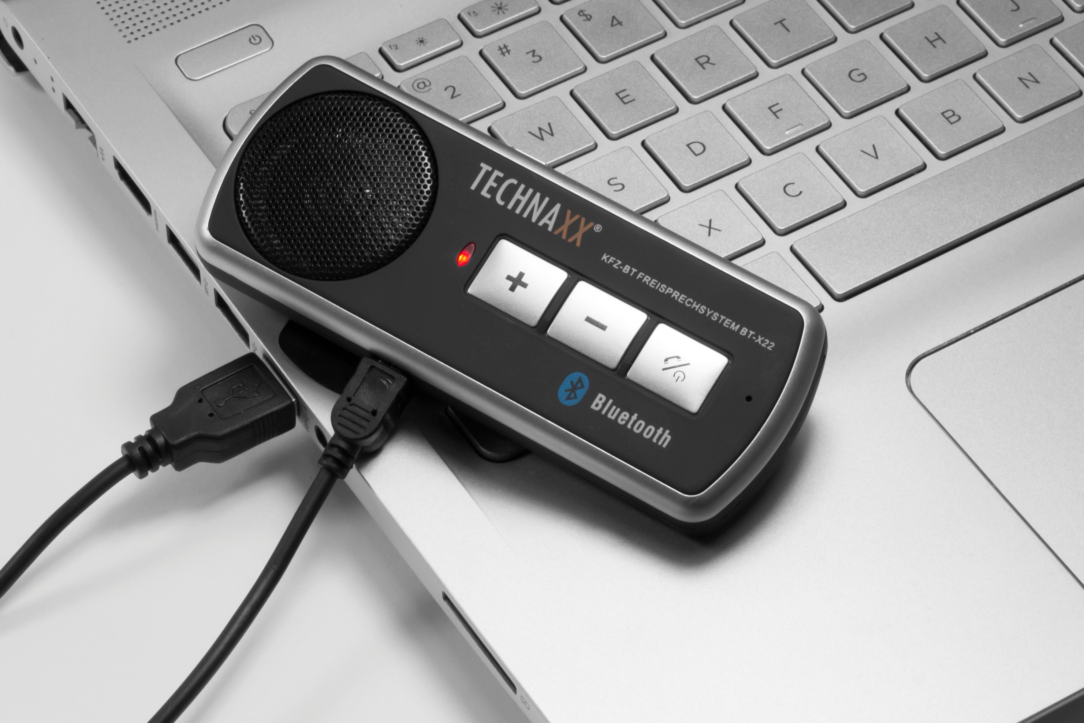 Technaxx Gegensprechanlage BT-X22, (Komplett-Set), Kfz-Bluetooth Freisprecheinrichtung