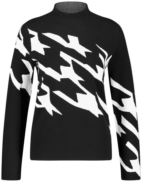 Pullover in Jacquard-Strick