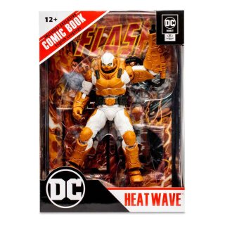 DC Direct Page Punchers Actionfigur & Comic Heatwave (The Flash Comic)
