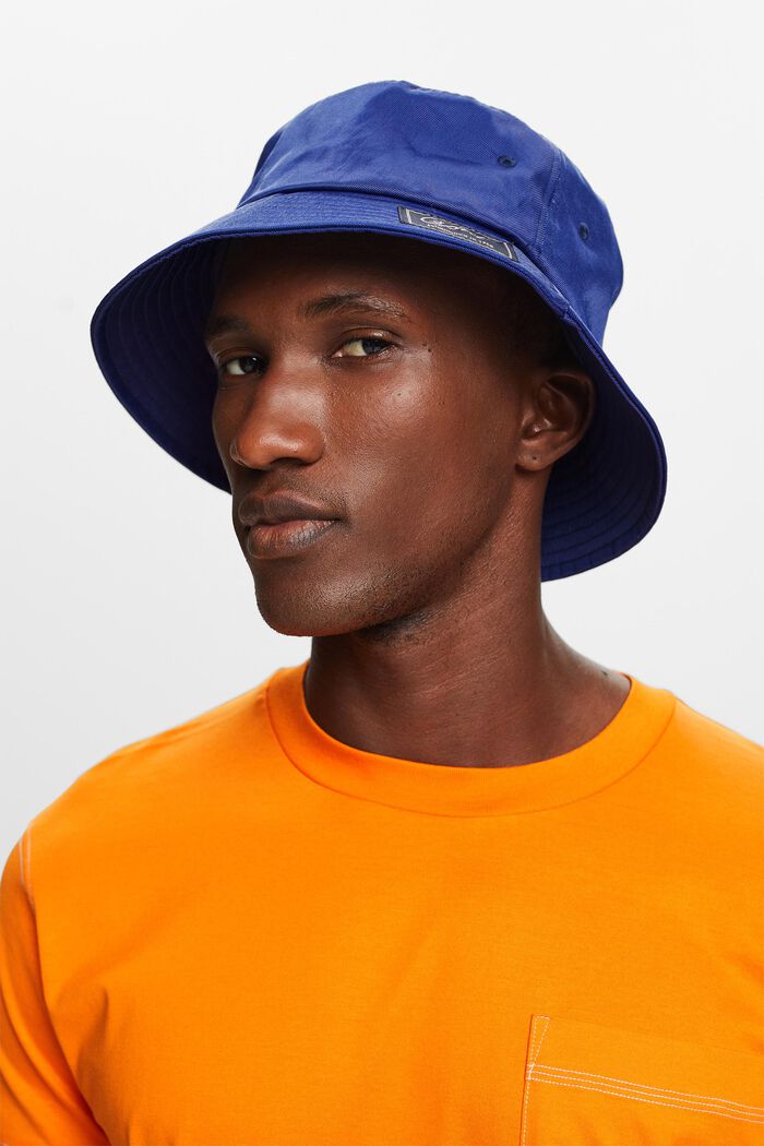 Bucket Hat aus Twill mit Logo