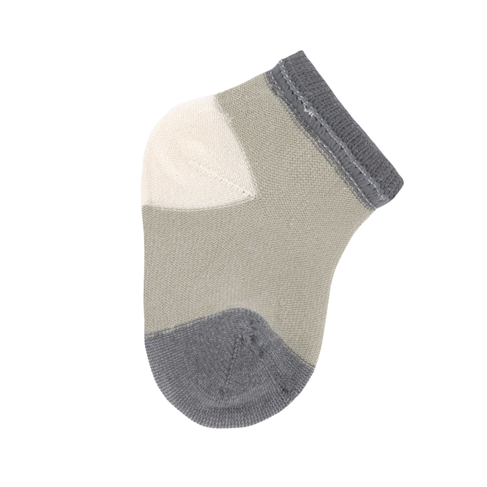 Kinder Sneaker Socken (3er-Set), Anthrazit