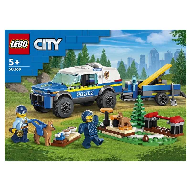 60369 Le dressage des chiens policiers LEGO City