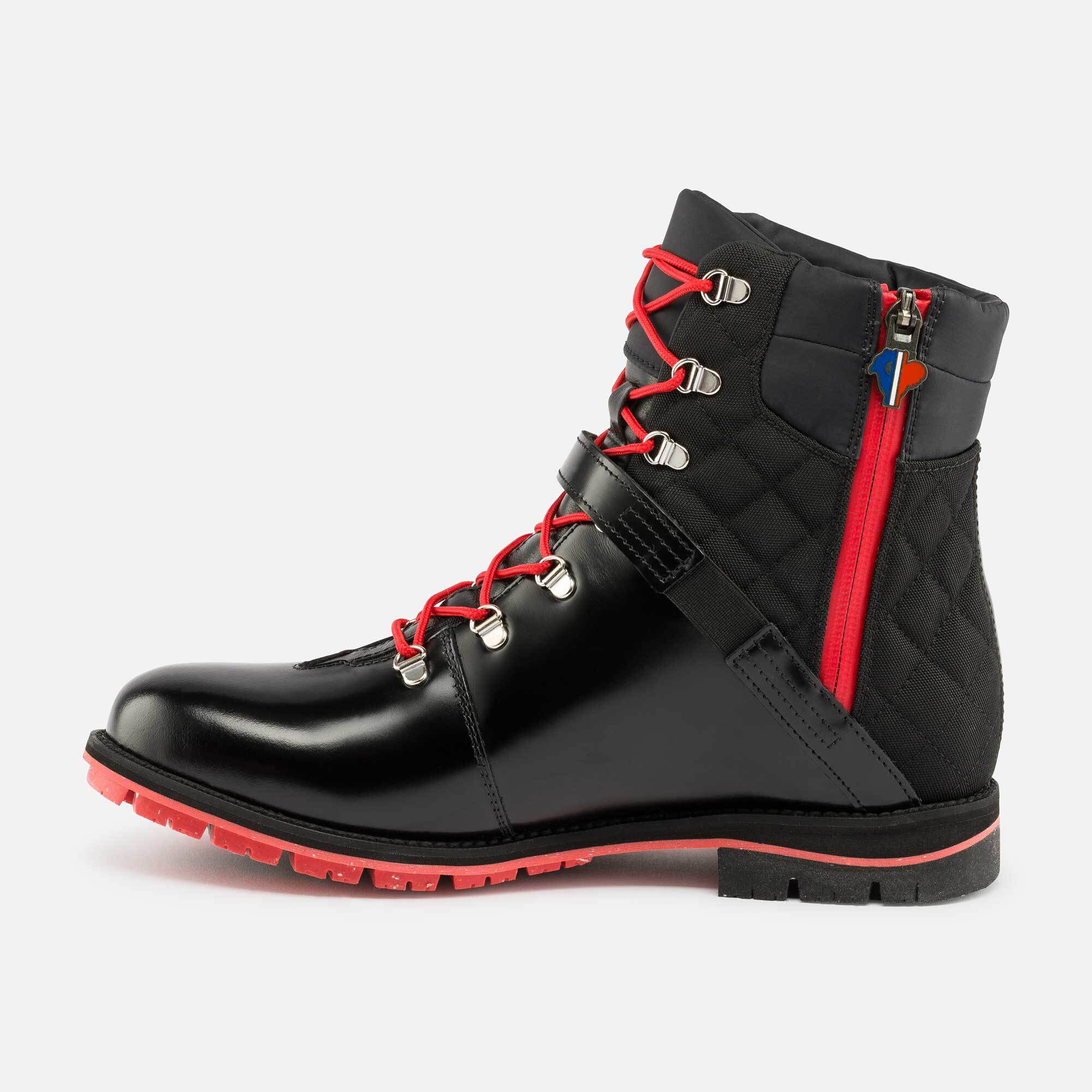 Bottes 1907 Courchevel Noires Brillantes Femme