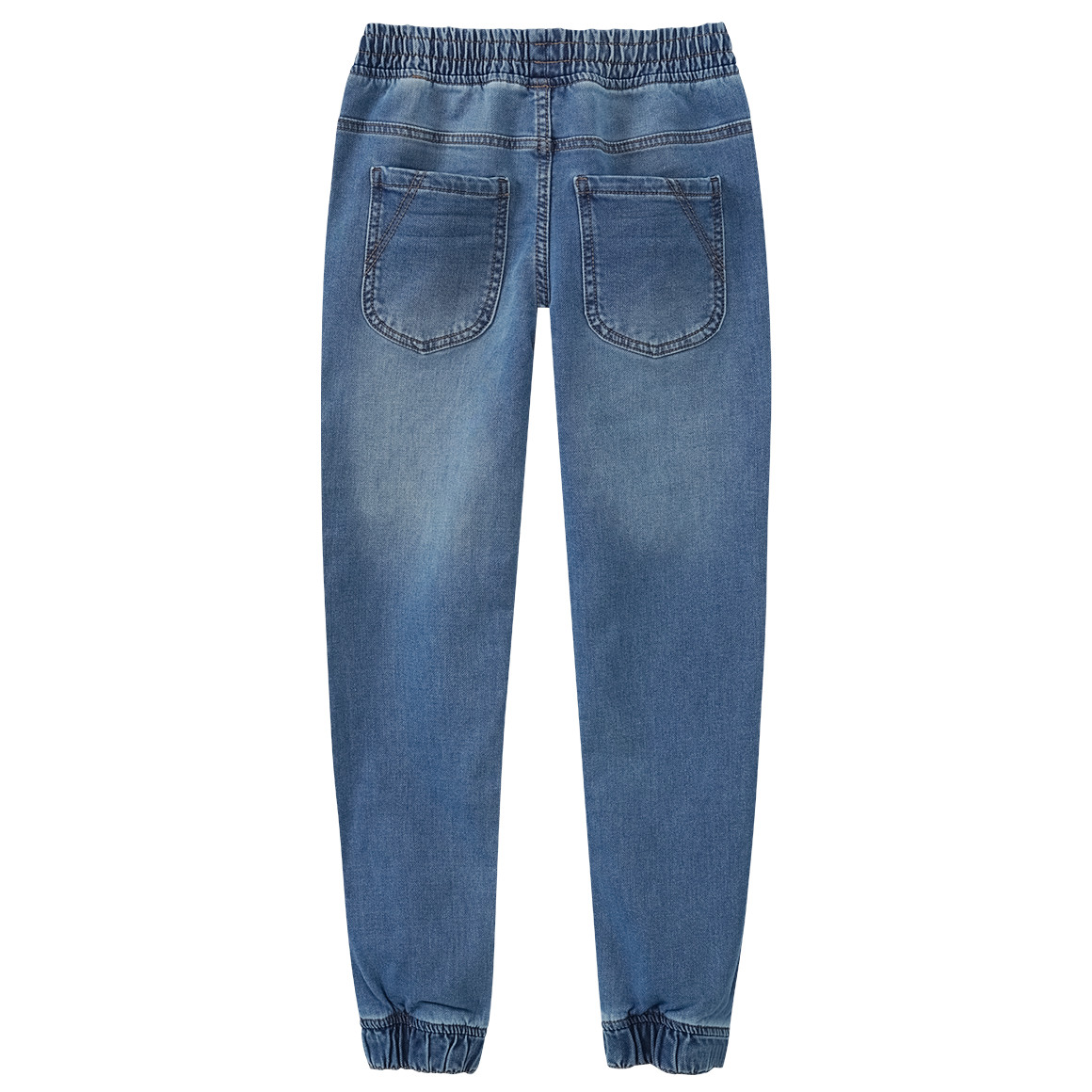 Jungen Pull-on-Jeans mit Tunnelzug