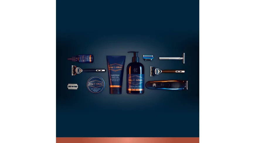 King C. Gillette Bartpflege Bartbalsam 100 ml