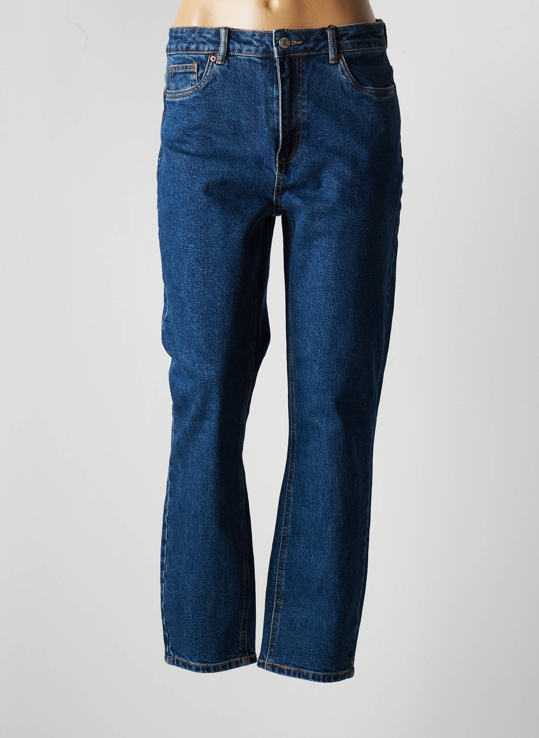 Vero Moda Jeans Coupe Droite Femme couleur bleu