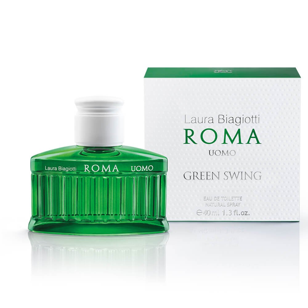 Laura Biagiotti Roma Uomo Green Swing Eau de Toilette Nat. Spray