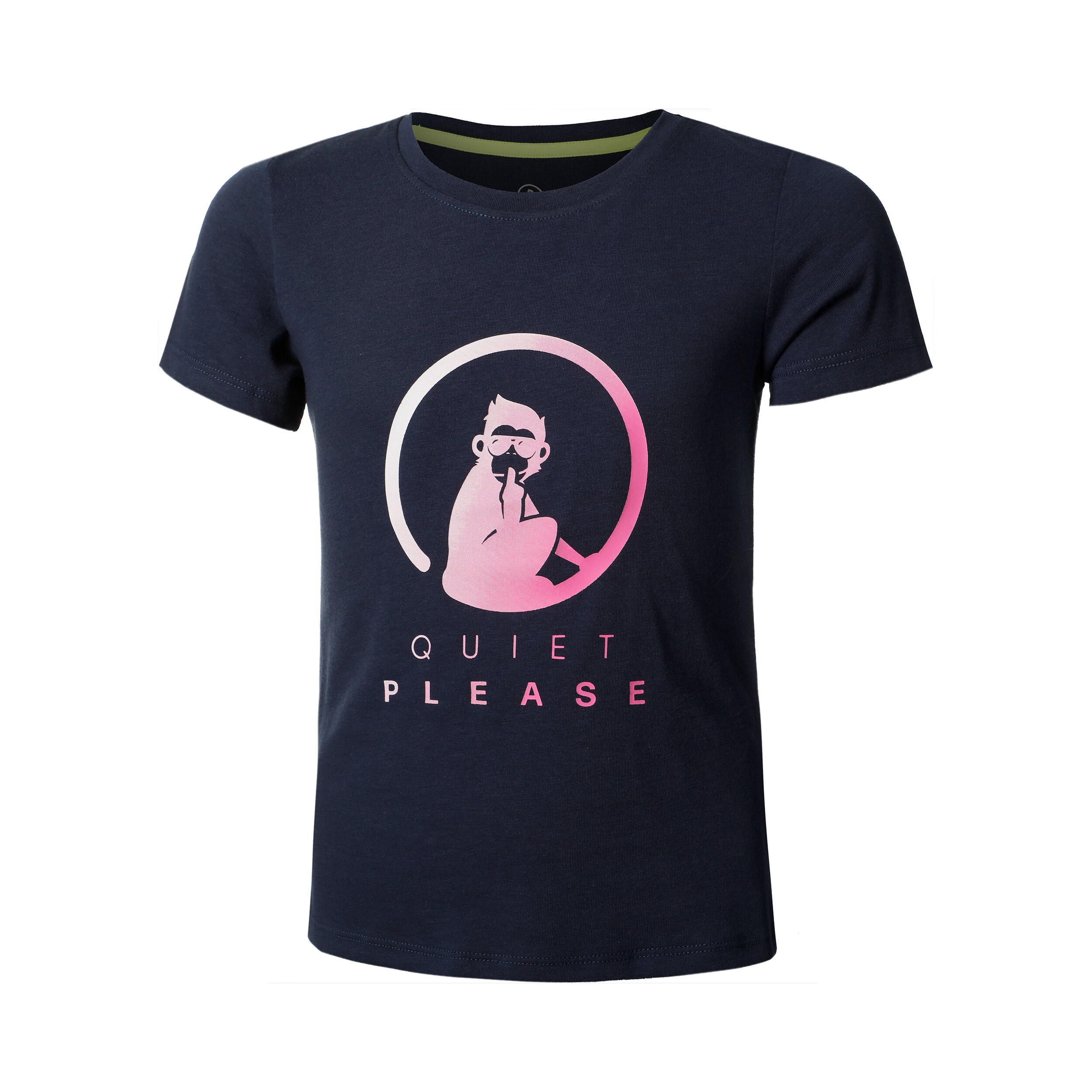 Logo T-Shirt Mädchen - Dunkelblau
