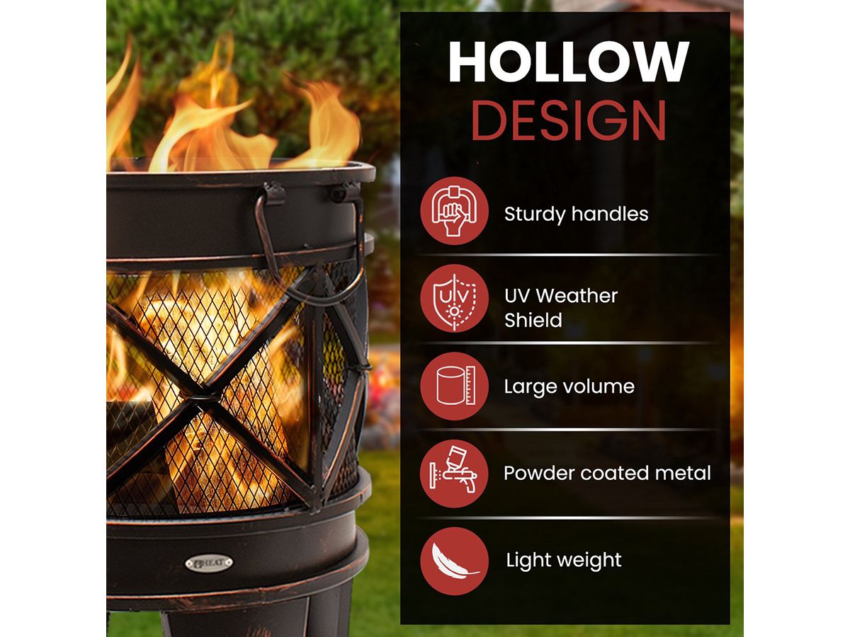 HEAT Outdoor Living Firecask Feuerkorb