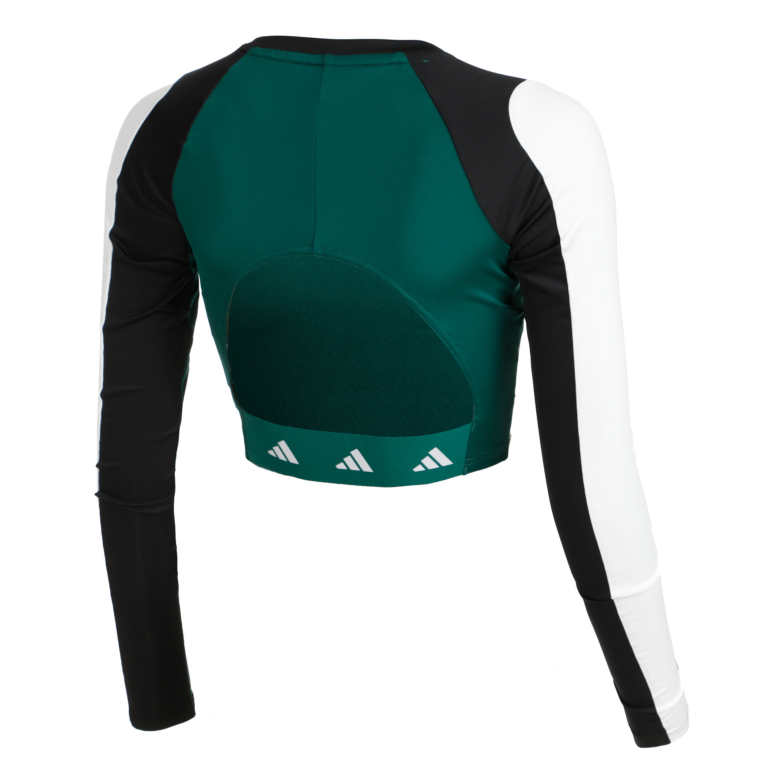 Tech-Fit Color Block Longsleeve Damen - Schwarz