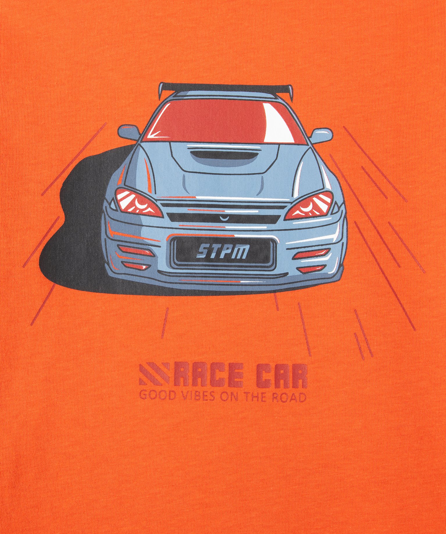 Tee-shirt Garçon à manches longues avec motif orange | GEMO