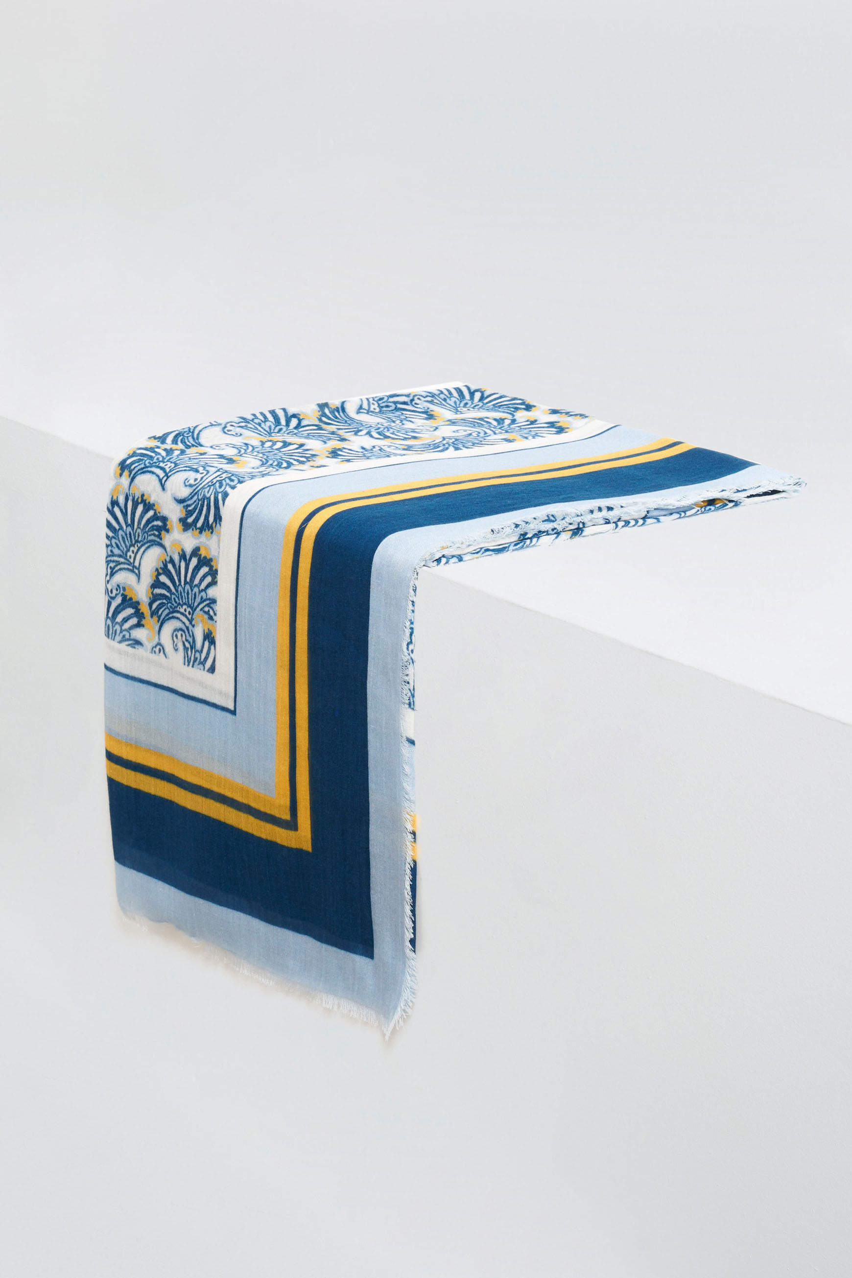 foulard alice bleu clair femme