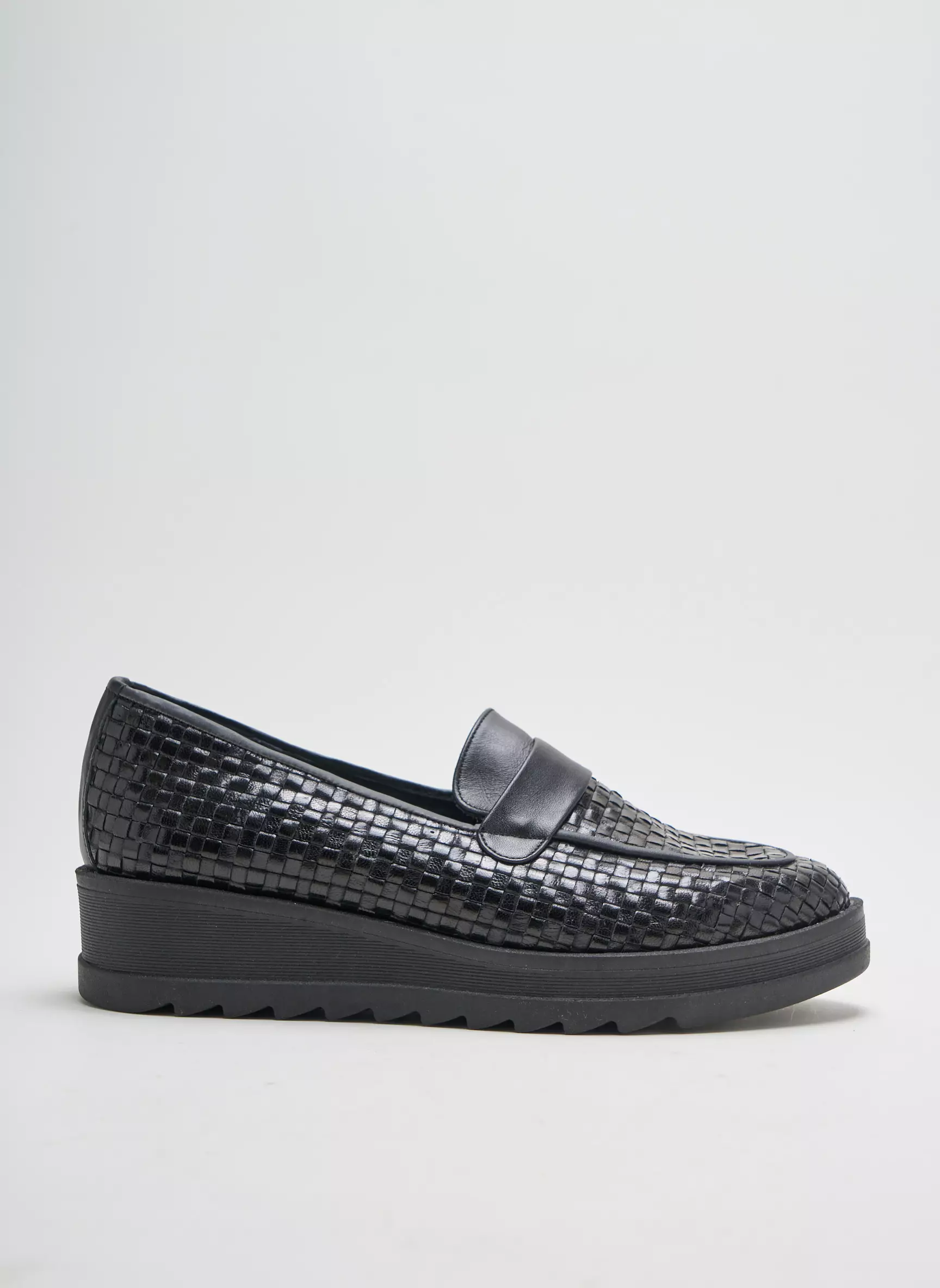 Yves Desfarge Mocassins Femme couleur noir