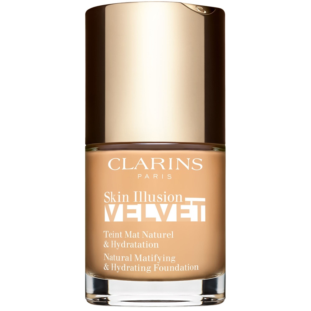 Clarins Skin Illusion Velvet  Fond de Teint MatNaturel & Hydratation Fond de teint