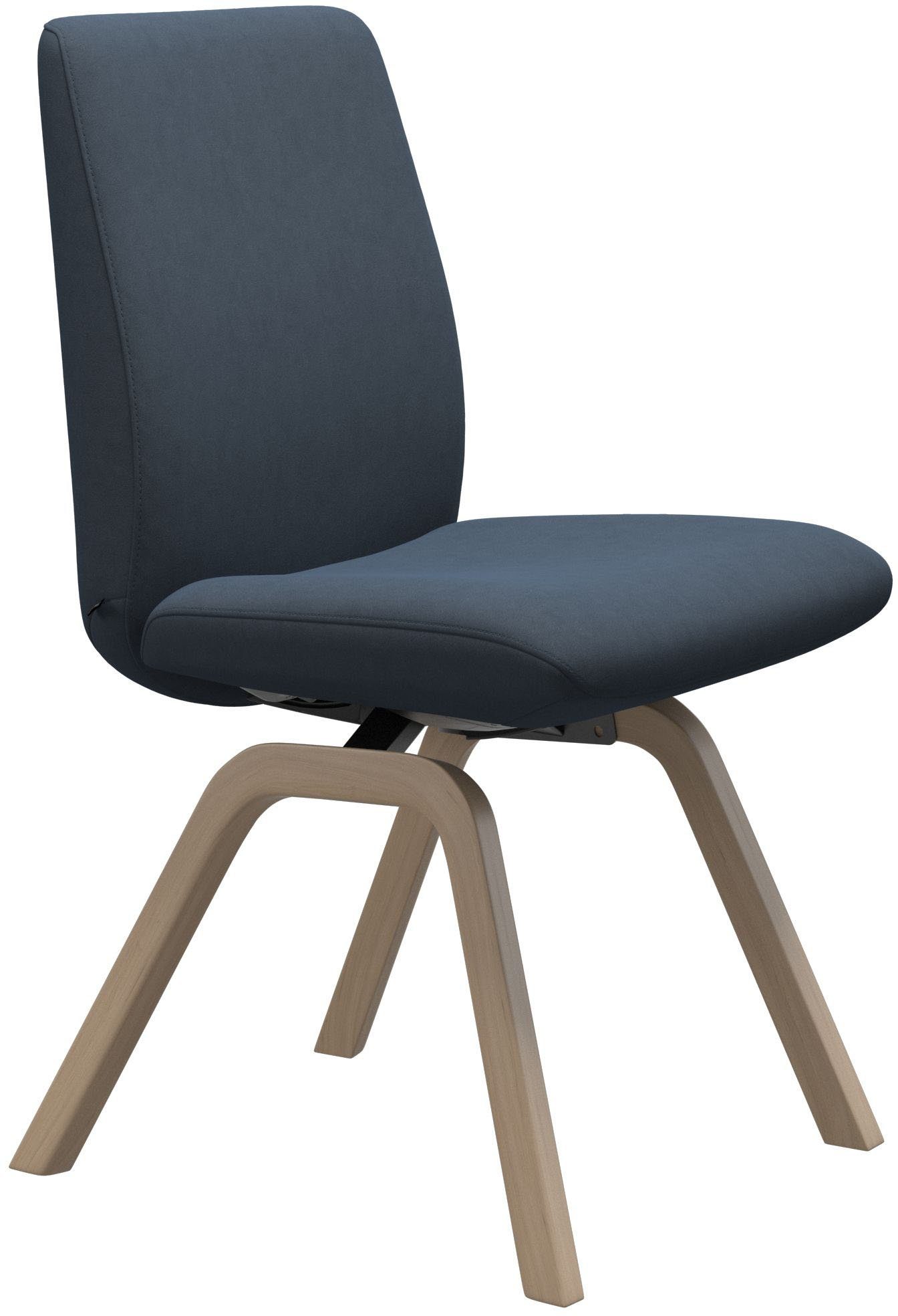 Stressless® Polsterstuhl Laurel, Low Back, Größe L, mit schräggestellten Beinen in Eiche natur