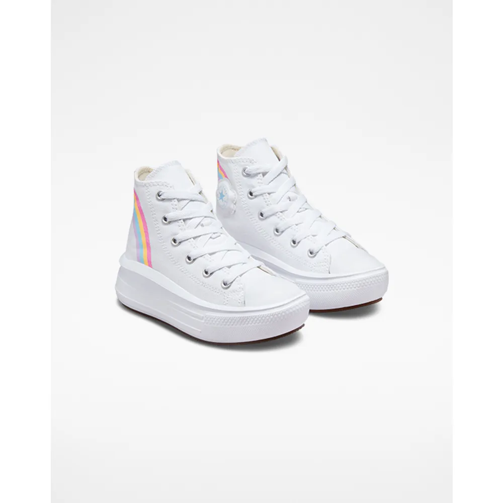 Converse Chuck Taylor All Star Rainbow A04345C / weiss