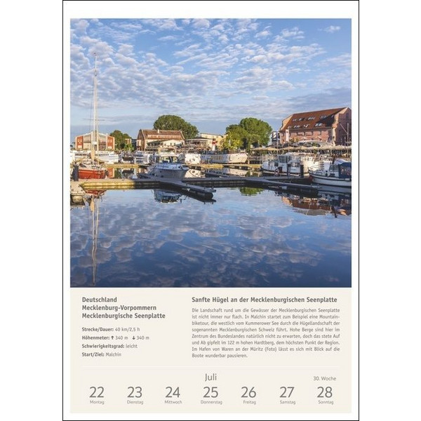 RADWANDERLUST WOCHEN-KULTURKALENDER 2024 - Kalender