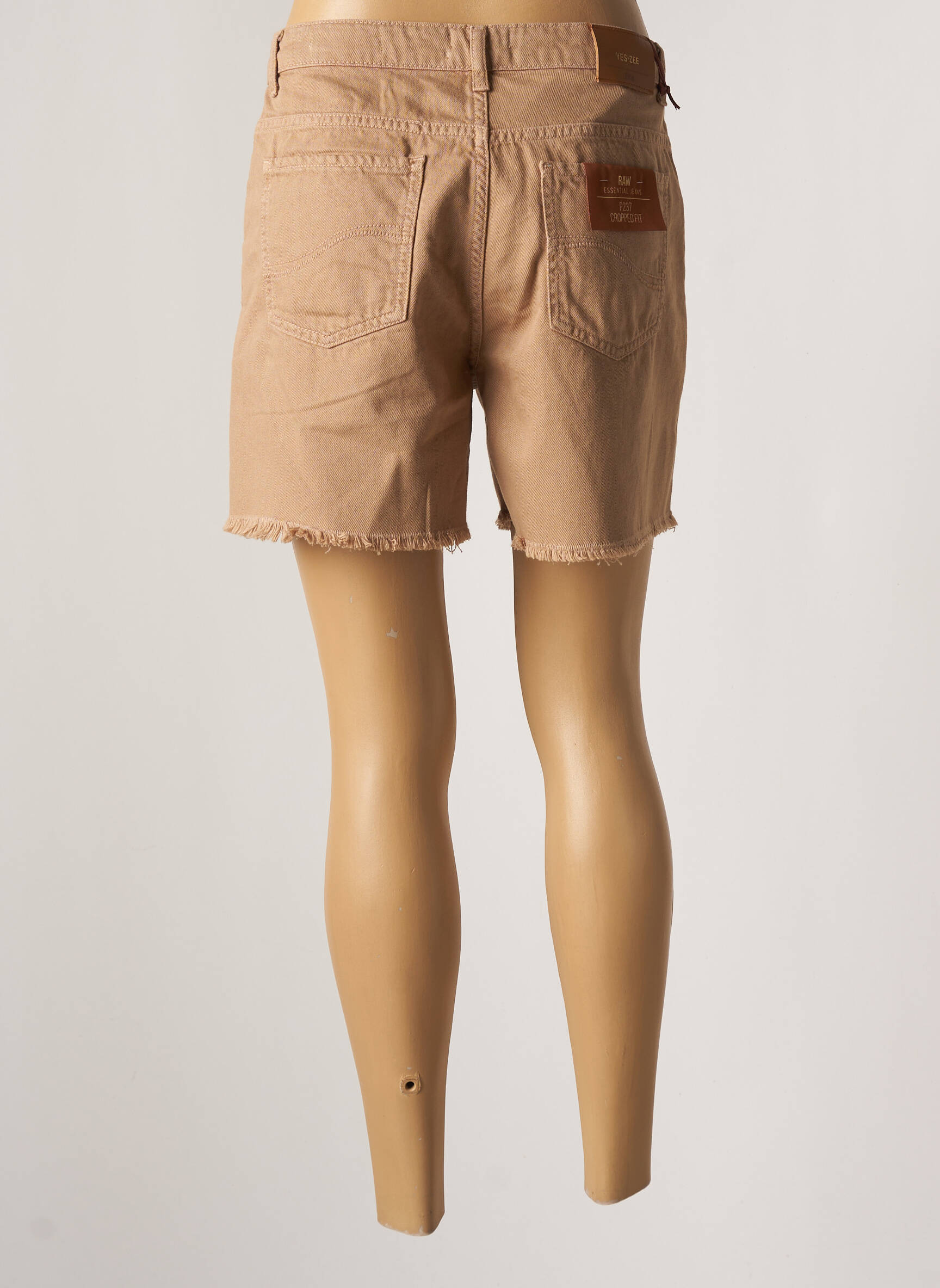 Yes Zee Shorts 1 Femme couleur beige