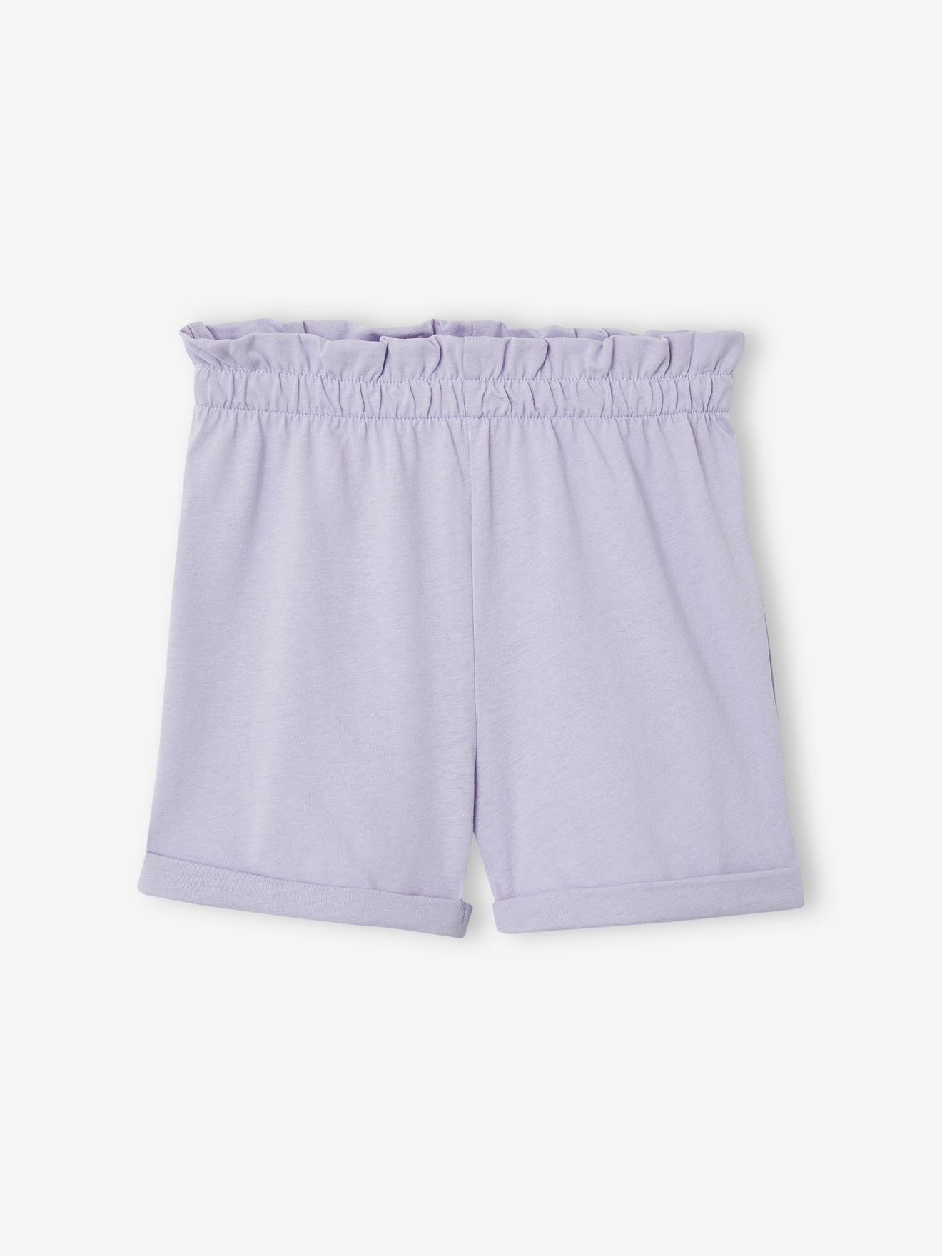 Vertbaudet 2er-Pack Mädchen Sommer-Schlafanzüge Oeko-Tex - lila