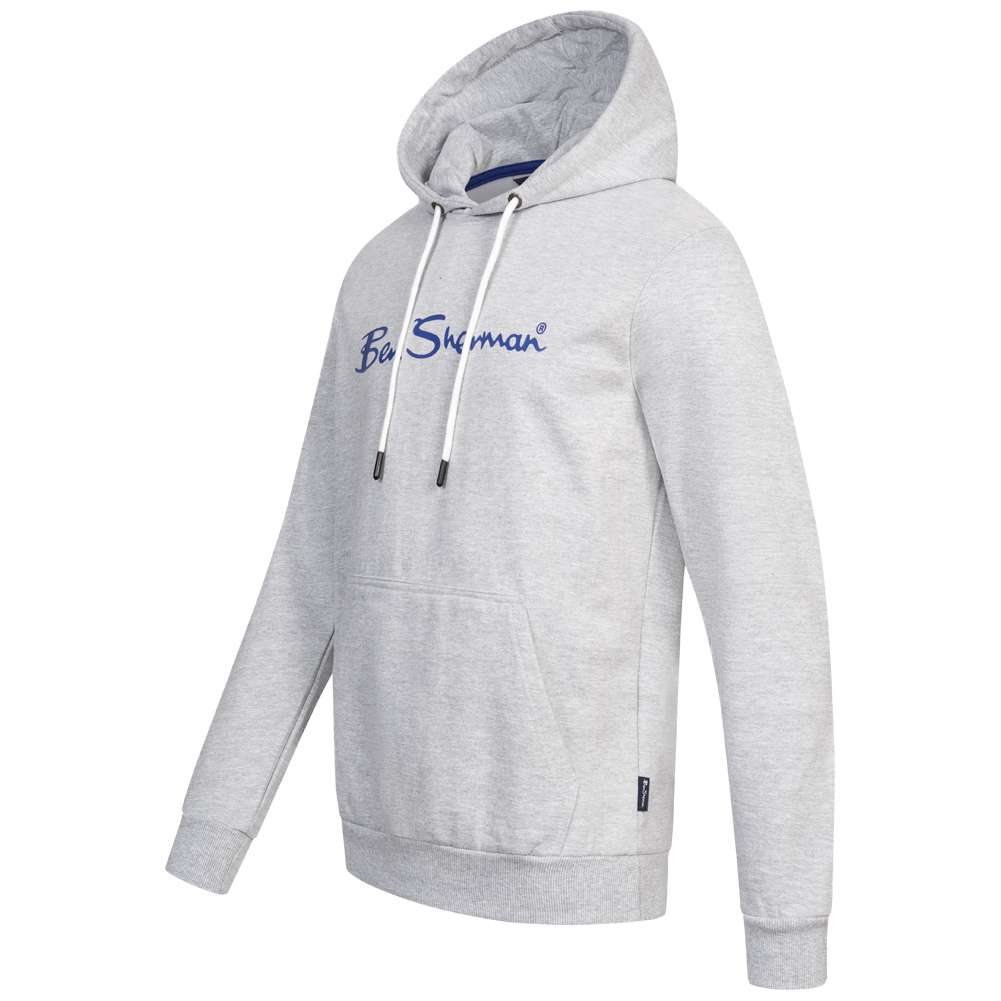 BEN SHERMAN Casual Herren Hoodie 0067810G-GREY MARL