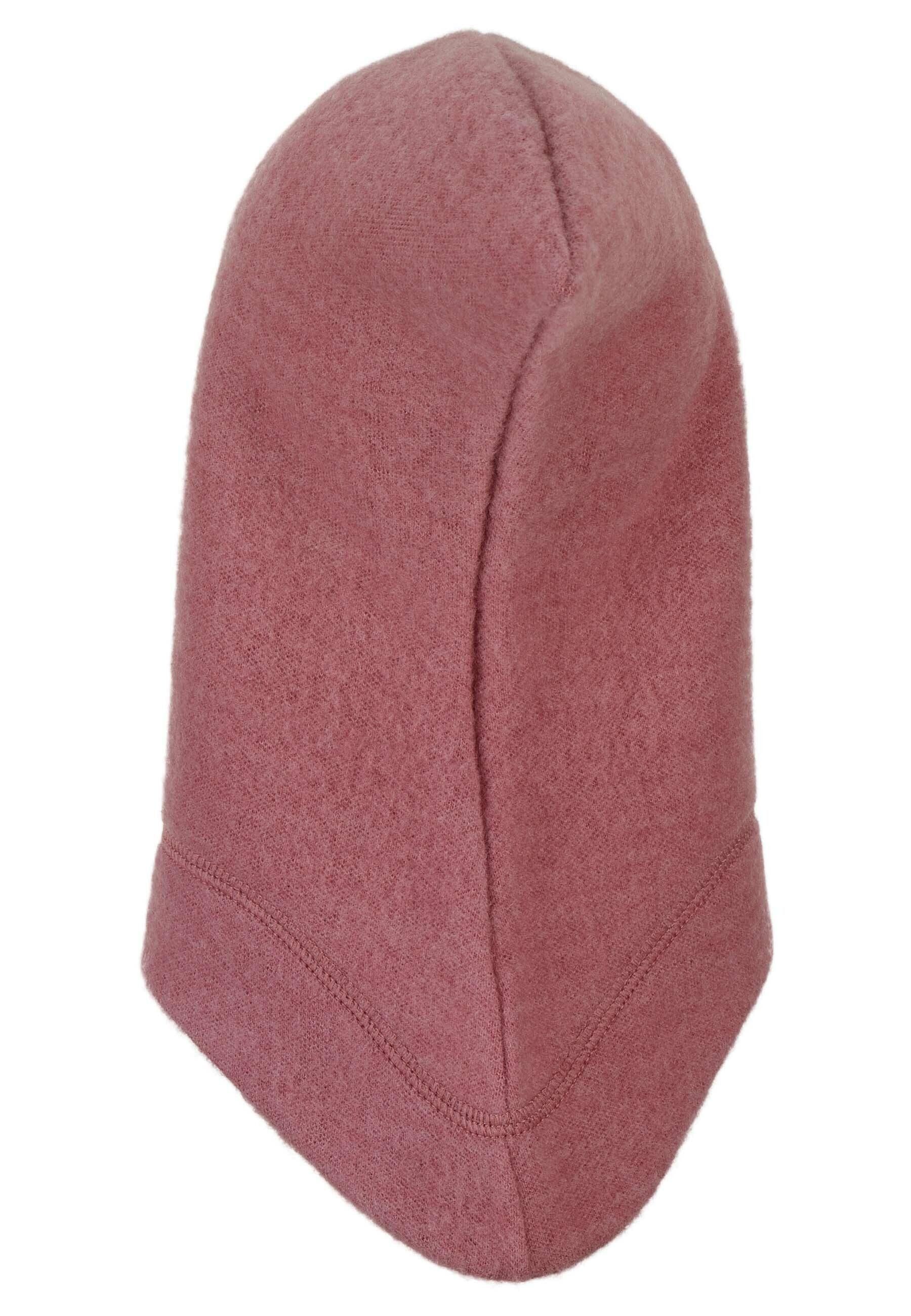 Schalmütze aus Wolle (Merino)