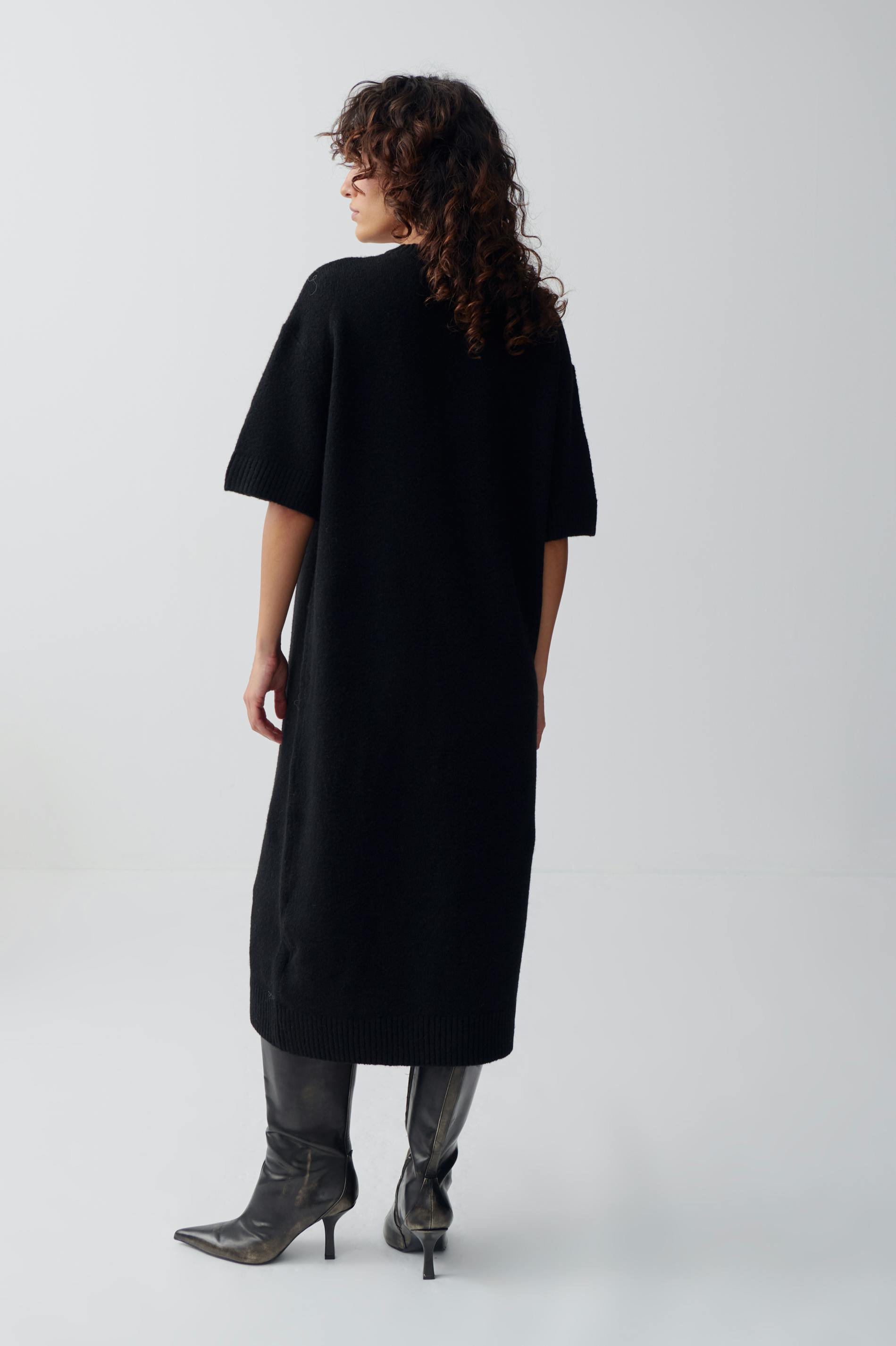 Knitted t-shirt dress