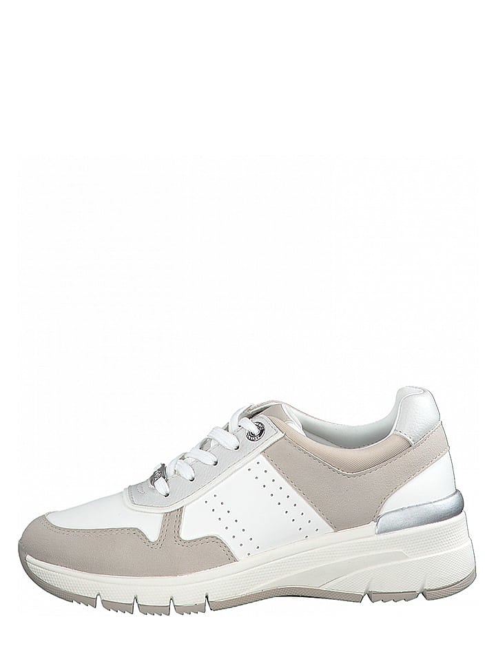 S. Oliver Sneakers in Weiß/ Beige günstig kaufen 40
