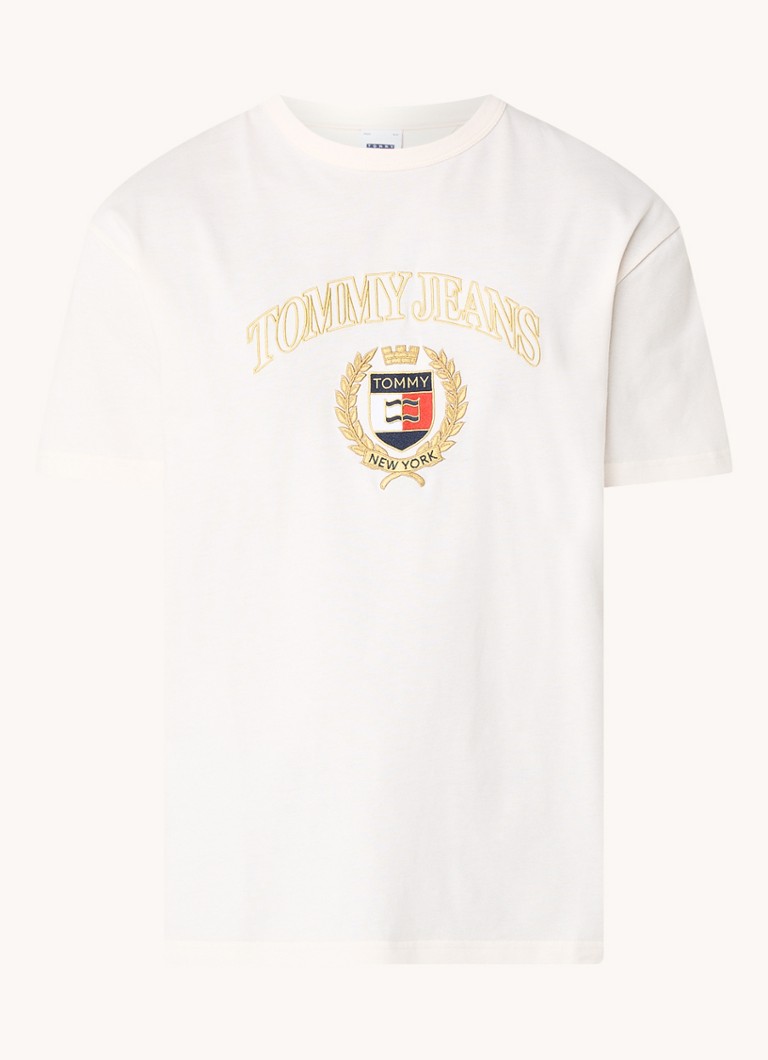 Tricou Tommy Hilfiger cu logo brodat