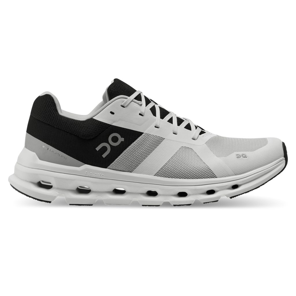 ON RUNNING Cloudrunner GLACIER, BLACK Laufschuh