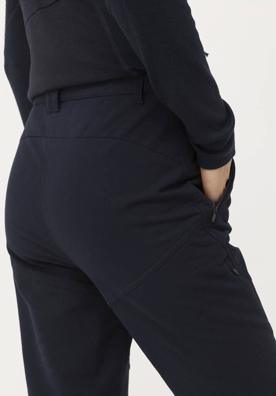 Softshell-Hose Slim Fit aus Bio-Baumwolle