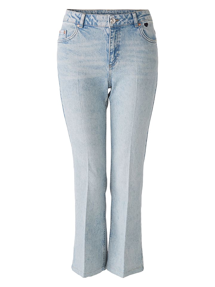 Oui Jeans - Flare fit - in Hellblau günstig kaufen