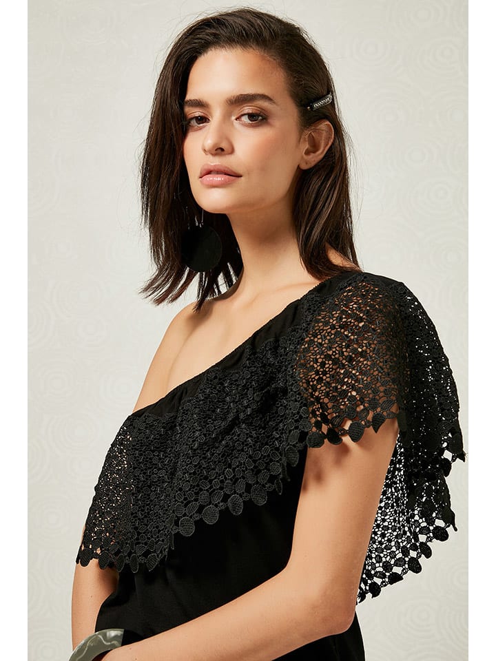 So You Bluse in Schwarz günstig kaufen