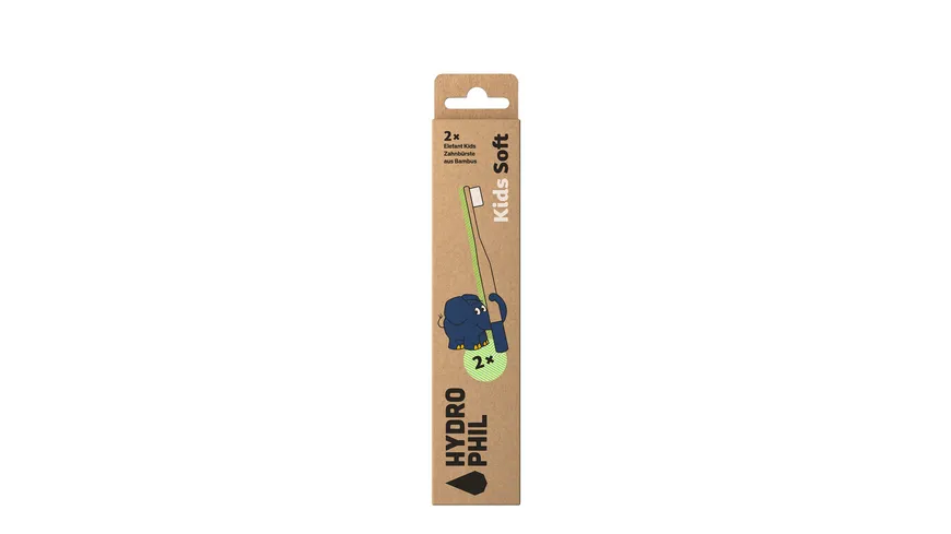 HYDROPHIL KIDS Bambuszahnbürste Der Elefant