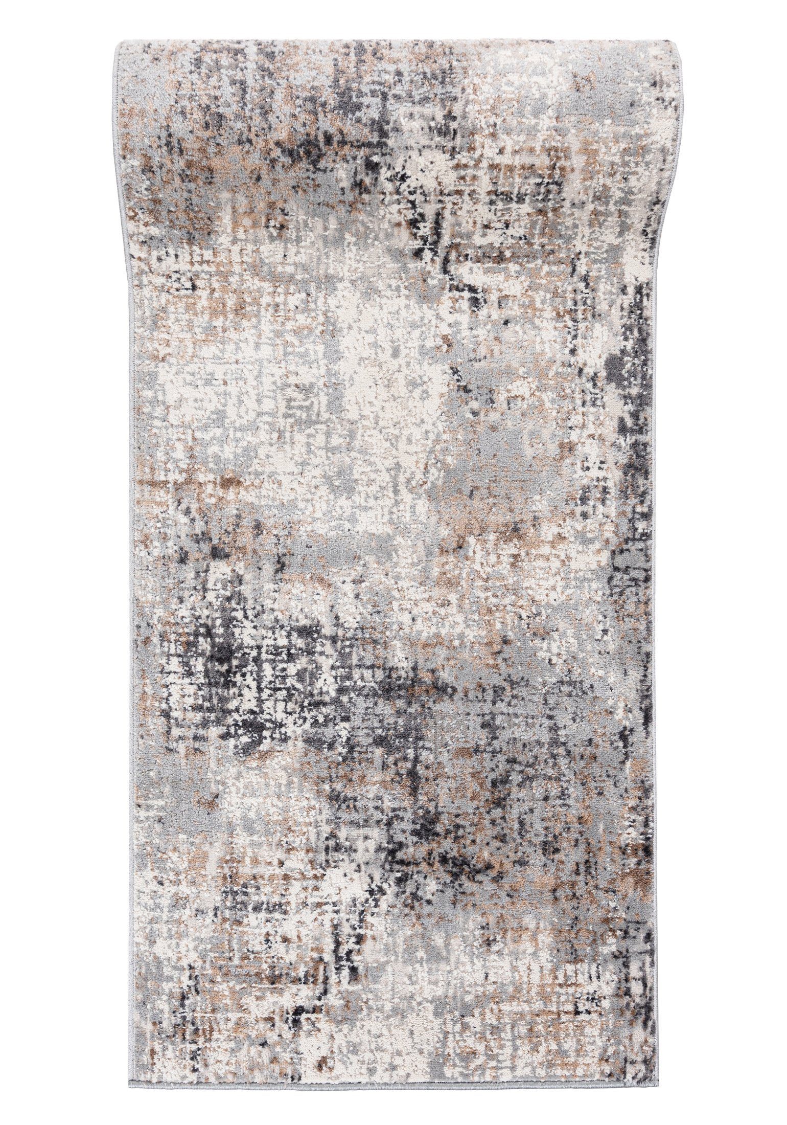 Läufer Läufer FlurLäufer Modern für Vorzimmer Schlafzimmer - Abstrakt Muster, Mazovia, 80 x 100 cm, Kurzflor, Meterware