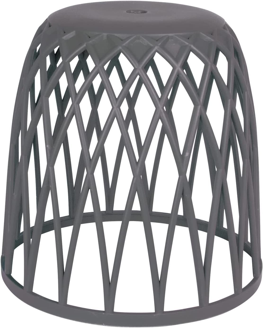 WENKO Dusch- und Badhocker Omio, 2-in-1 Wäschekorb 38L Schwarz Hocker Sitzhocker Wohnhocker