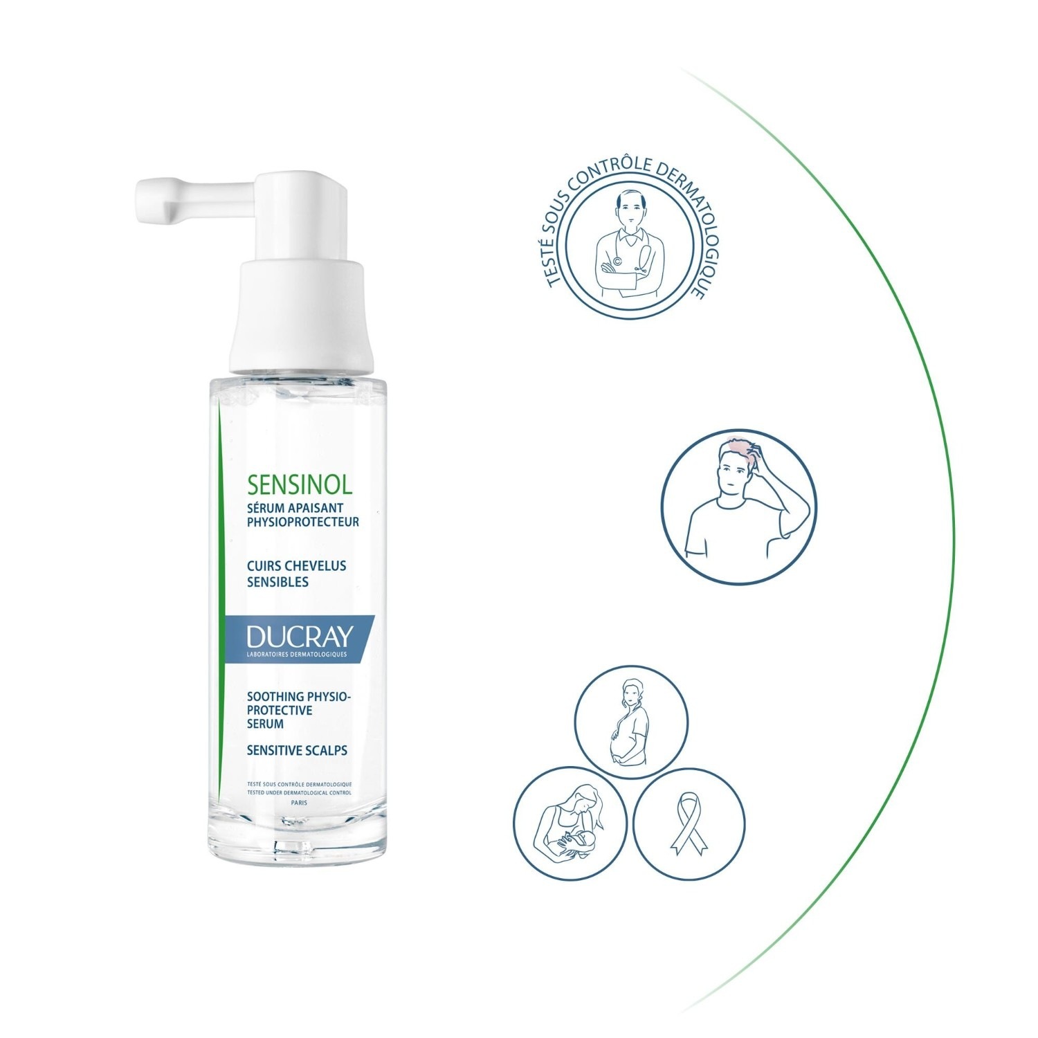 Ducray nomierinošais fizioprotektīvais serums