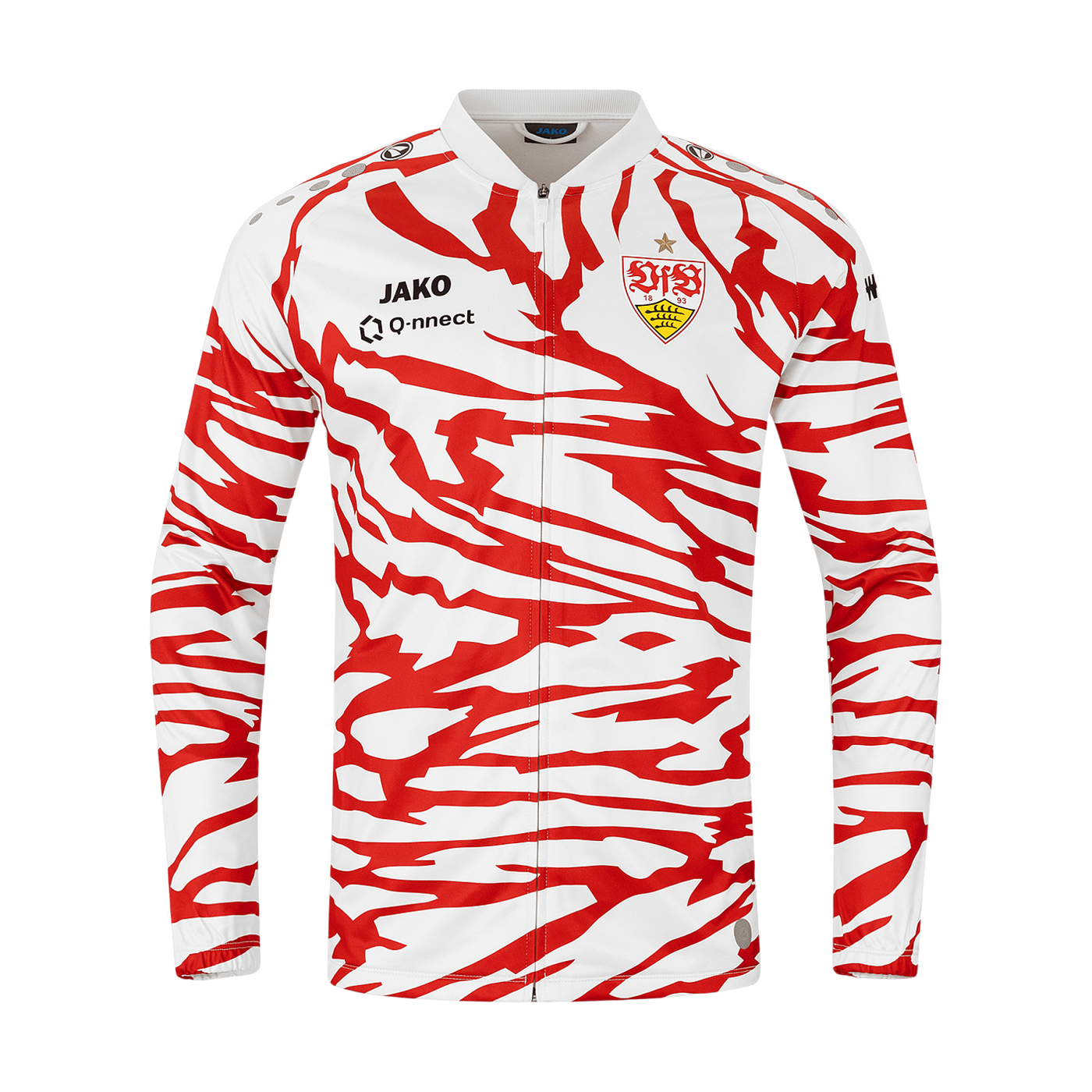 JAKO VfB Stuttgart Prematch Trainingsjacke Kids Weiss F000