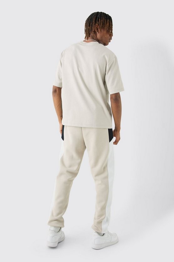 Tall Colorblock Jogginghose mit Logo