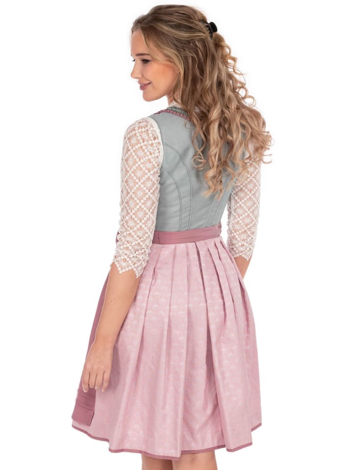 KRÜGER Midi Dirndl 114267 in hellblau günstig kaufen
