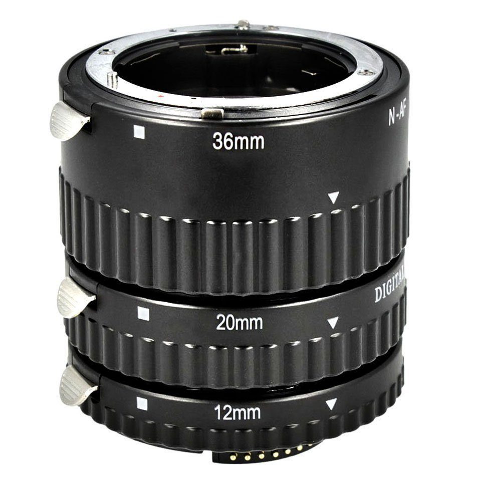 Meike Makrofotographie Nikon Automatik Zwischenringe 12/20/36 mm - MK-N-AF-A Makroobjektiv