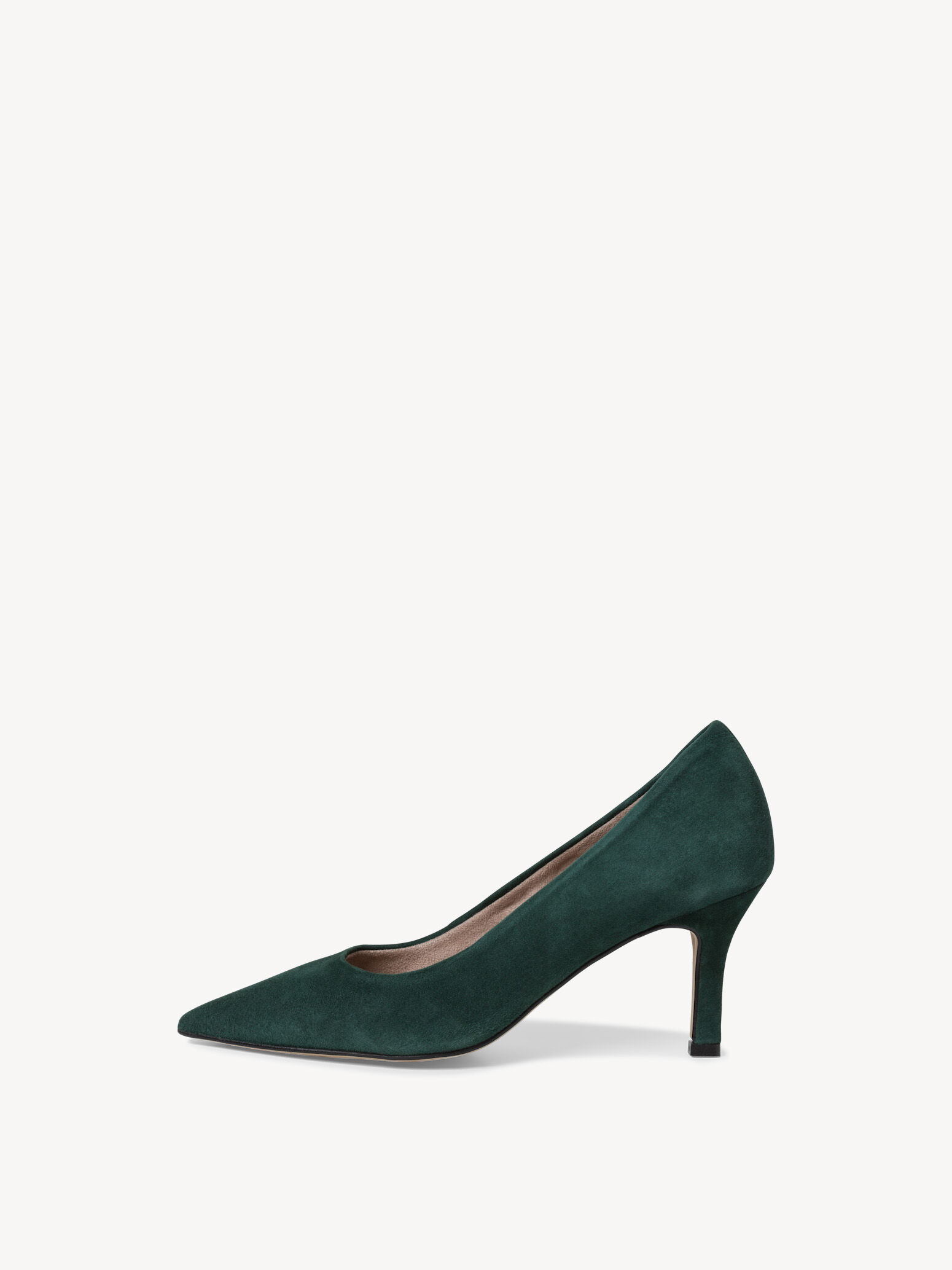 Escarpin en cuir - vert