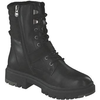 Tom Tailor Biker Boots in schwarz