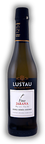 Lustau Fino - Jarana - 0,375 Liter Lustau Fino - Jarana - 0,375 Liter Charaktervoll und vollkommen trocken. 0,375	 Liter - Vol 15%