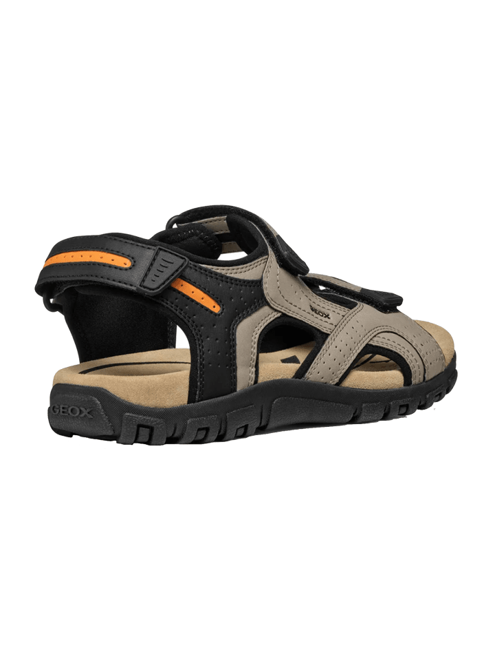 Geox Klassische Sandale U S.StRADA D-NBK SYNT.LEA in braun günstig kaufen